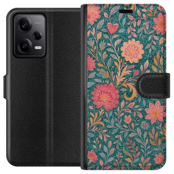 Xiaomi Redmi Note 12 Pro Tegnebogsetui Floral Dream
