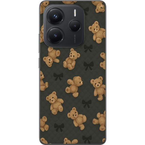 Xiaomi Redmi Note 14 Gennemsigtig cover Teddy Knus