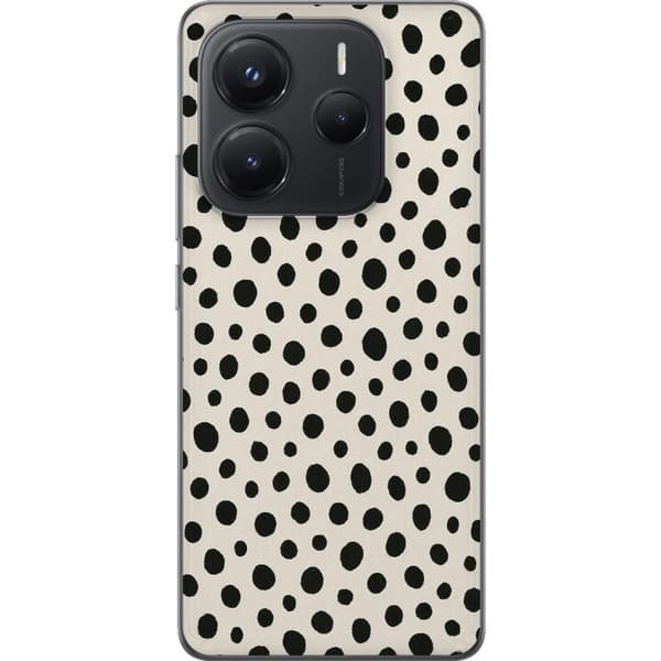 Xiaomi Redmi Note 14 Gennemsigtig cover Dot Dance
