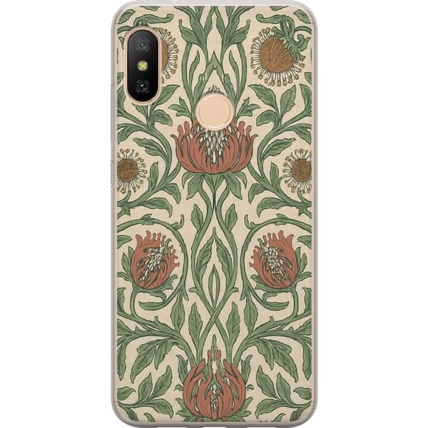 Xiaomi Redmi 6 Pro Läpinäkyvä kuori Petali Yksityiskohdat