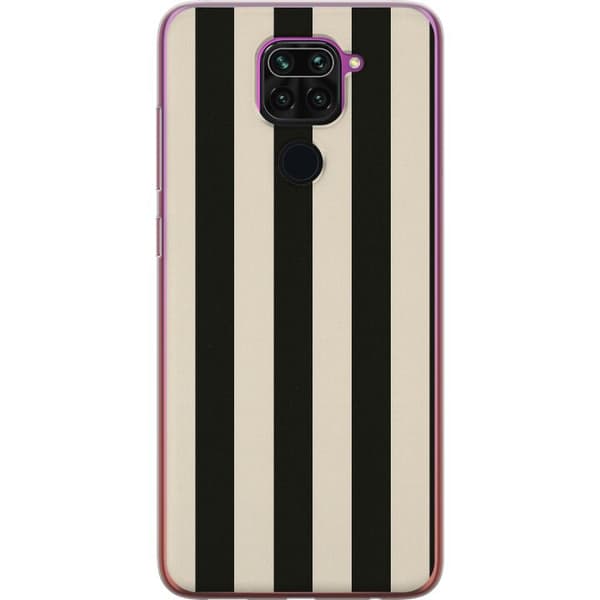 Xiaomi Redmi Note 9 Gennemsigtig cover Linje Flow