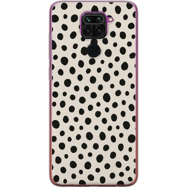 Xiaomi Redmi Note 9 Gennemsigtig cover Dot Dance