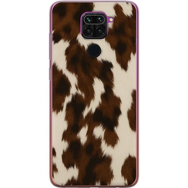 Xiaomi Redmi Note 9 Gennemsigtig cover Farve Sprøjt
