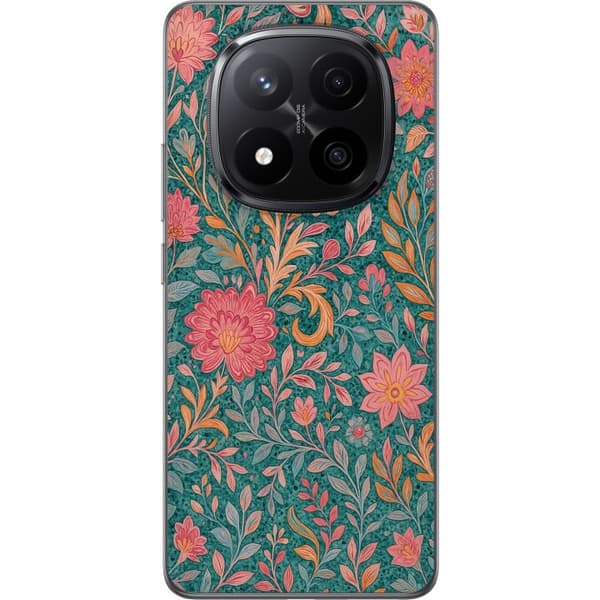 Xiaomi Redmi Note 14 Pro+ Gjennomsiktig deksel Floral Dream