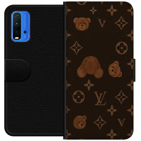 Xiaomi Redmi Note 9 4G Tegnebogsetui Plush Luxe