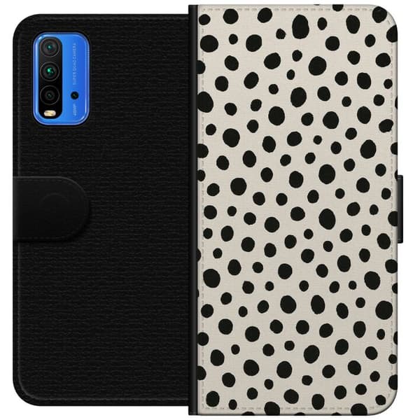 Xiaomi Redmi Note 9 4G Plånboksfodral Dot Dance