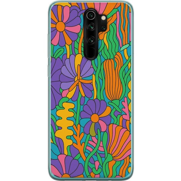 Xiaomi Redmi Note 8 Pro  Läpinäkyvä kuori Värien räjähdys