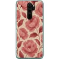 Miniatyrbilde 1 av 3: Xiaomi Redmi Note 8 Pro  Gjennomsiktig deksel Rose Blomst