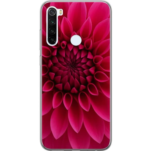 Xiaomi Redmi Note 8 Gennemsigtig cover Rosecore