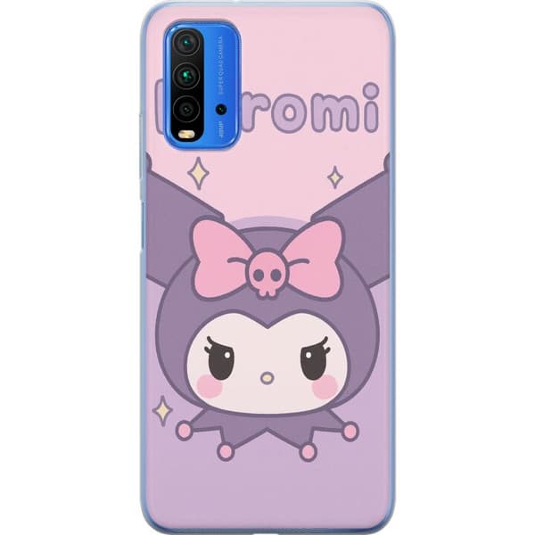 Xiaomi Redmi Note 9 4G Gennemsigtig cover Kuromi Kawaii