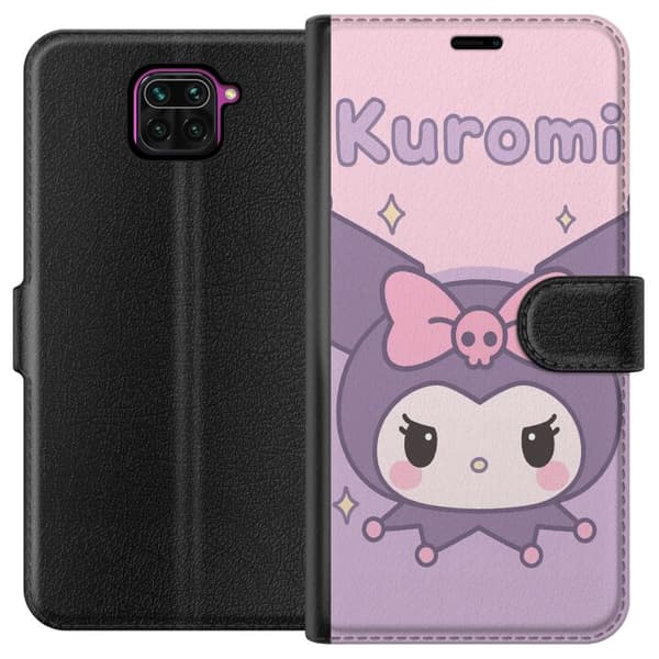 Xiaomi Redmi Note 9 Tegnebogsetui Kuromi Kawaii