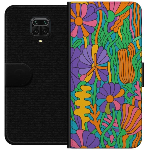 Xiaomi Redmi Note 9S Lompakkokotelo Värien räjähdys
