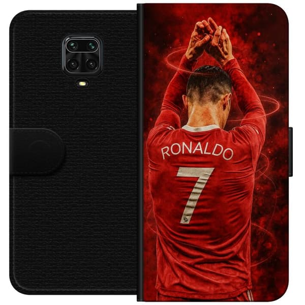 Xiaomi Redmi Note 9S Plånboksfodral Ronaldo