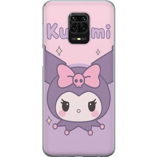 Xiaomi Redmi Note 9S Gennemsigtig cover Kuromi Kawaii
