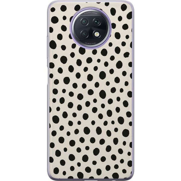 Xiaomi Redmi Note 9T Läpinäkyvä kuori Dot Dance