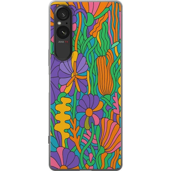 Sony Xperia 10 VI Gennemsigtig cover Farveeksplosion