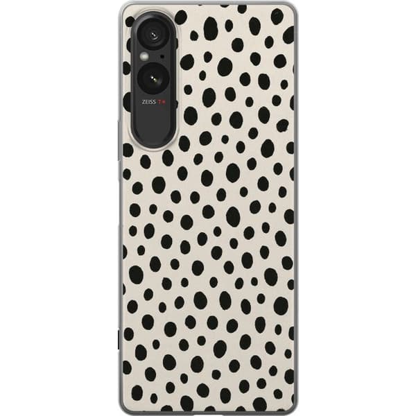 Sony Xperia 10 VI Gjennomsiktig deksel Dot Dance