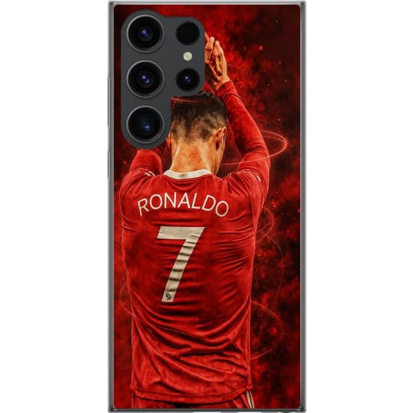 Samsung Galaxy S24 Ultra Genomskinligt Skal Ronaldo
