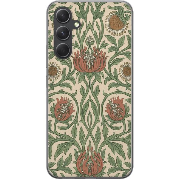 Samsung Galaxy S24 FE Gennemsigtig cover Blad Detaljer