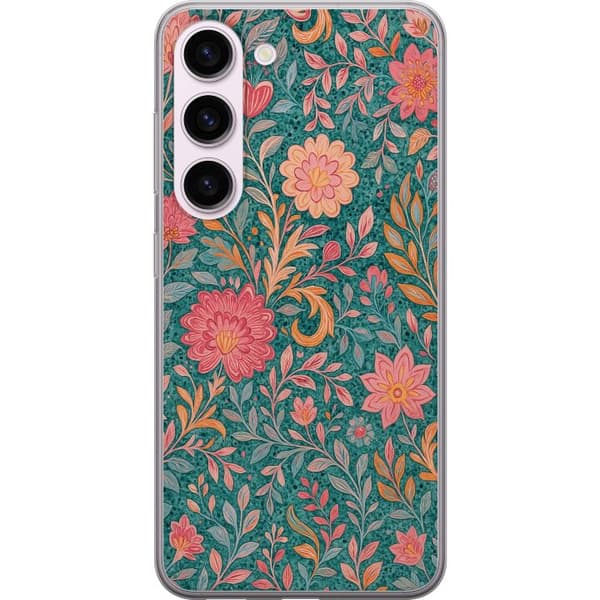 Samsung Galaxy S23 Gjennomsiktig deksel Floral Dream