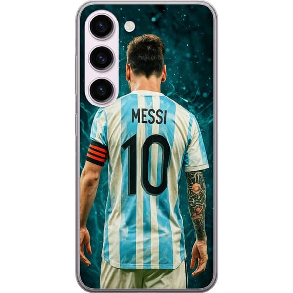 Samsung Galaxy S23 Gjennomsiktig deksel Messi