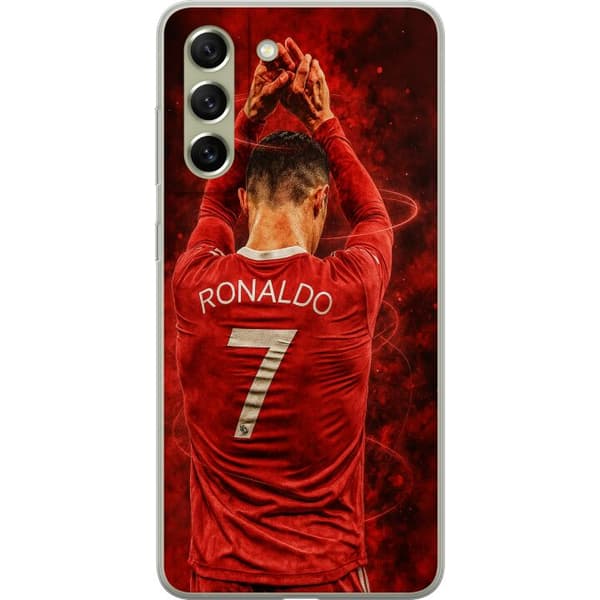 Samsung Galaxy S21 FE 5G Läpinäkyvä kuori Ronaldo