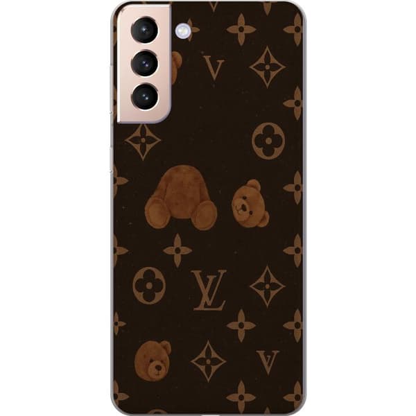Samsung Galaxy S21 Läpinäkyvä kuori Plush Luxe