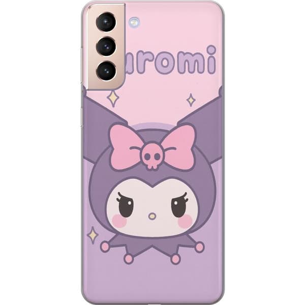 Samsung Galaxy S21 Genomskinligt Skal Kuromi Kawaii