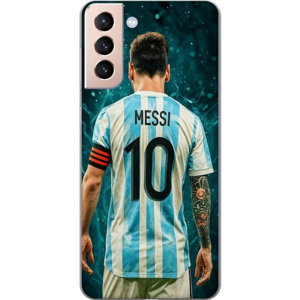 Samsung Galaxy S21 Genomskinligt Skal Messi