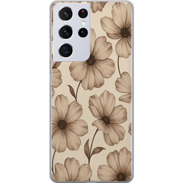 Samsung Galaxy S21 Ultra 5G Genomskinligt Skal Pastel Rush