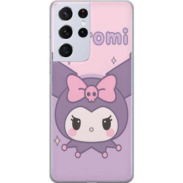 Samsung Galaxy S21 Ultra 5G Genomskinligt Skal Kuromi Kawaii