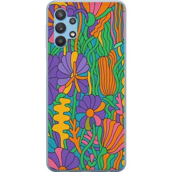 Samsung Galaxy A32 5G Gjennomsiktig deksel Color Pop