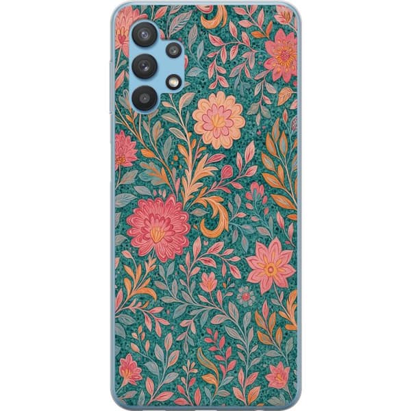 Samsung Galaxy A32 5G Gennemsigtig cover Floral Dream