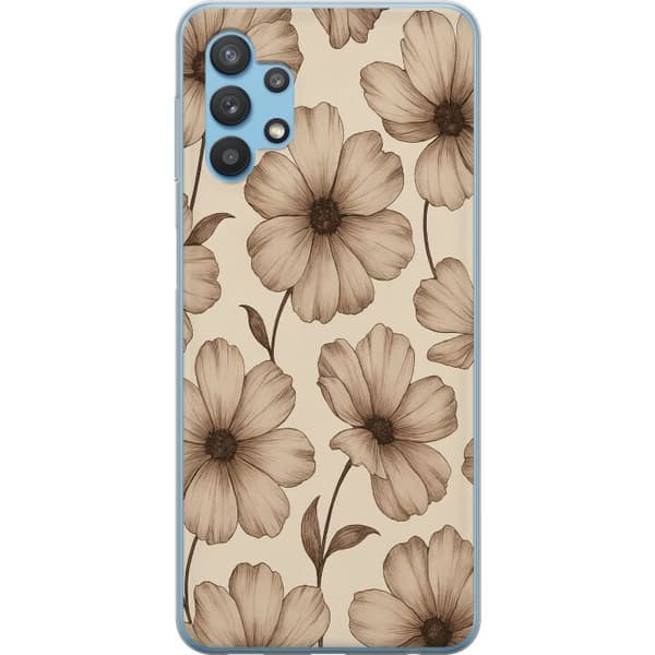 Samsung Galaxy A32 5G Läpinäkyvä kuori Pastel Rush
