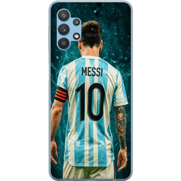 Samsung Galaxy A32 5G Genomskinligt Skal Messi