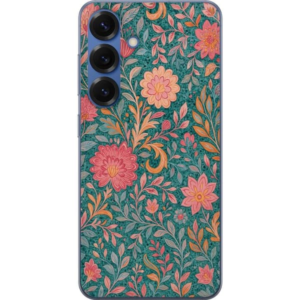Samsung Galaxy S25+ Läpinäkyvä kuori Floral Dream
