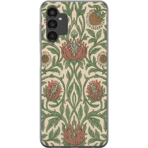 Samsung Galaxy A04s Gennemsigtig cover Blad Detaljer