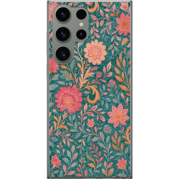 Samsung Galaxy S23 Ultra Gennemsigtig cover Floral Dream