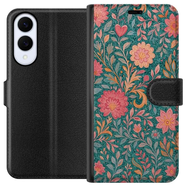 Samsung Galaxy S25 Edge Lommeboketui Floral Dream