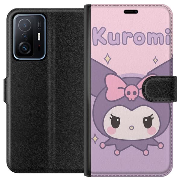 Xiaomi 11T Tegnebogsetui Kuromi Kawaii