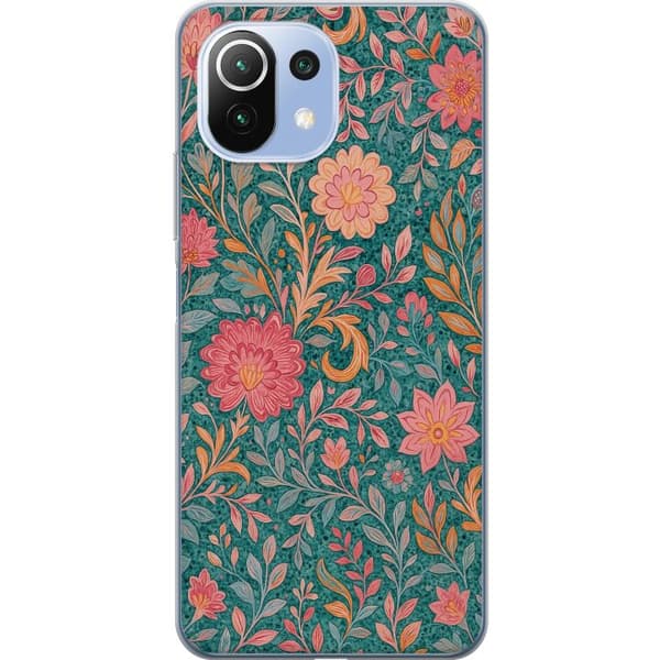 Xiaomi 11 Lite 5G NE Gjennomsiktig deksel Floral Dream