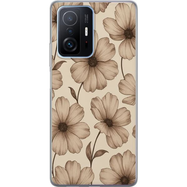 Xiaomi 11T Gennemsigtig cover Pastel Rush