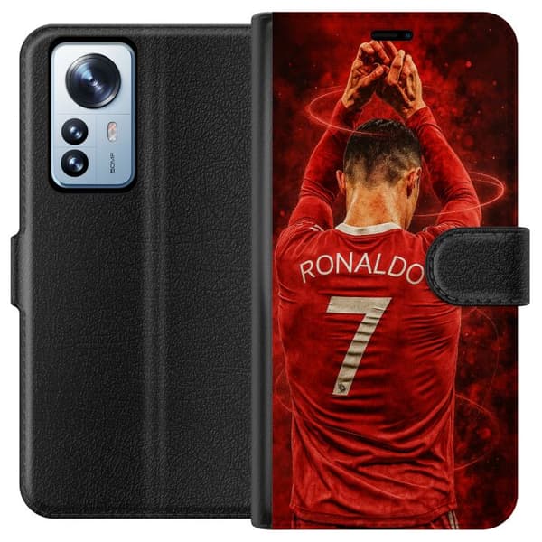 Xiaomi 12 Pro Tegnebogsetui Ronaldo