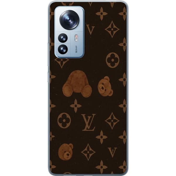 Xiaomi 12 Pro Gjennomsiktig deksel Plush Luxe