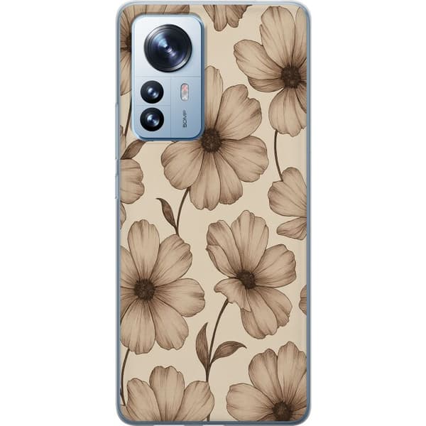 Xiaomi 12 Pro Läpinäkyvä kuori Pastel Rush