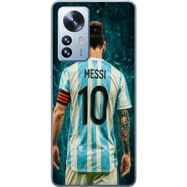 Xiaomi 12 Pro Läpinäkyvä kuori Messi
