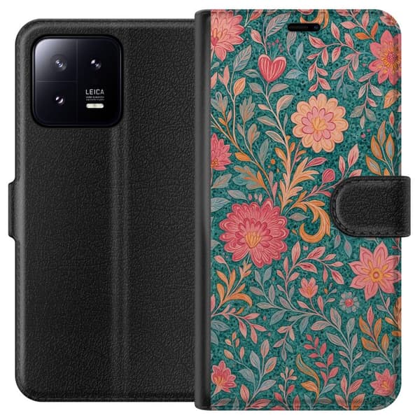 Xiaomi 13 Tegnebogsetui Floral Dream