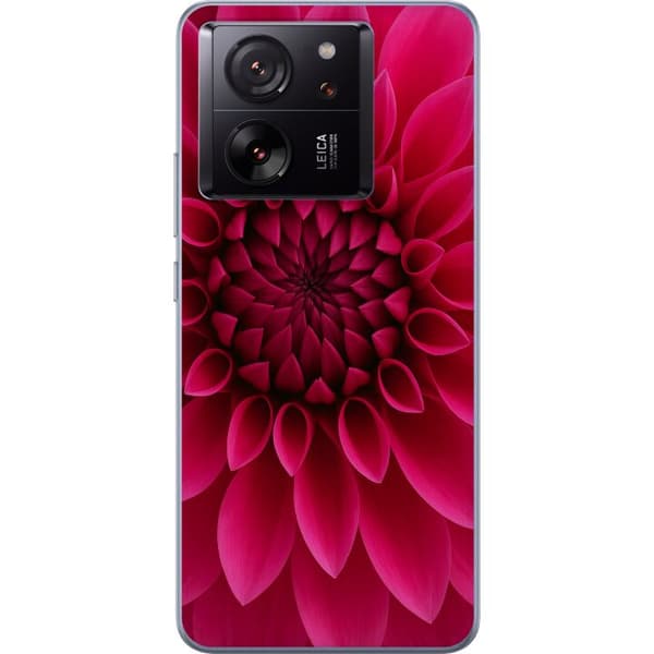 Xiaomi 13T Gjennomsiktig deksel Rosecore