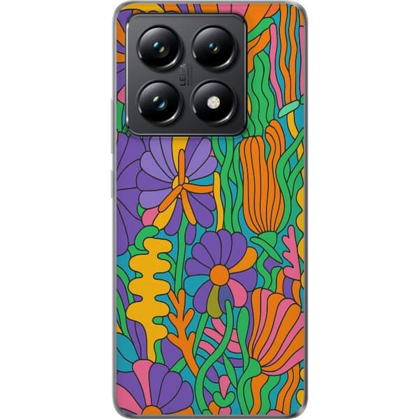 Xiaomi 14T Pro Gjennomsiktig deksel Color Pop