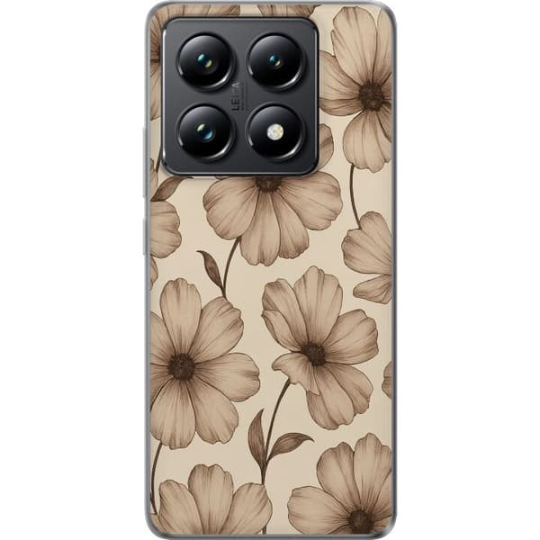 Xiaomi 14T Pro Gennemsigtig cover Pastel Rush